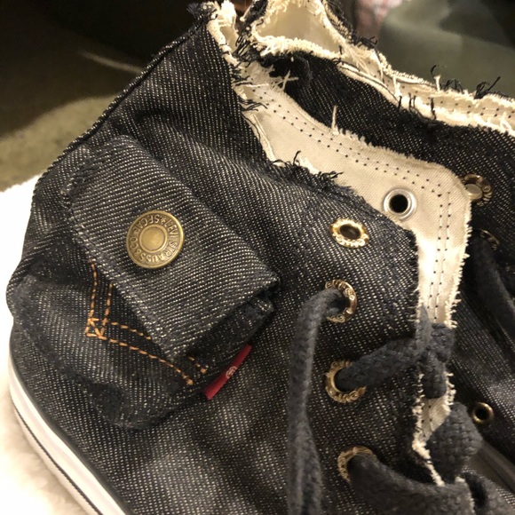 Levis Converse style sneakers - Picture 1 of 7